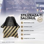 Pelerină ROVRA pentru coafor și frizerie - imagine 2