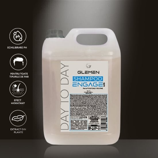 0014011_sampon-pentru-par-glemen-engage-5000-ml_550 Sampon pentru par - GLEMEN - Engage - 5000 ml - imagine 1