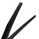 Clipsuri de par din silicon - ROVRA - set 4 bucati - Negru - imagine 2