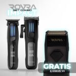 Set combo - ROVRA - Masina de tuns - IMPACT + Masina de contur - IMPACT + SHAVER V2 CADOU - imagine 2