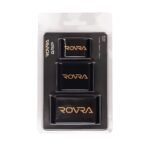 Set 3 gripuri de silicon ROVRA pentru masina de contur/tuns/shaver
