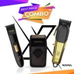 Set ROVRA - Masina de tuns X-CLIP + Masina de contur X-TRIM + Masina de ras X-SHAVE V2