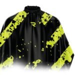 Pelerina coafor/frizerie - ROVRA - Splash - Verde/Negru - imagine 2