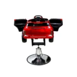 Scaun frizerie pentru copii - MENOSER - Houston BABYCAR- Rosu - imagine 3