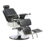 Scaun frizerie - MIRPLAY - Bart - Negru - imagine 4