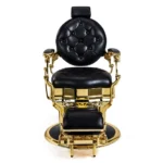 Scaun frizerie - MIRPLAY - Kirk G - Gold - imagine 4