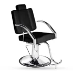 Scaun frizerie - MIRPLAY - Silvia B - Negru