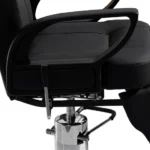 Scaun frizerie - MENOSER - Chicago - Negru - imagine 5