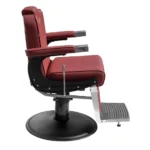 Scaun frizerie - MENOSER - New York - Rosu - imagine 8