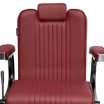 Scaun frizerie - MENOSER - New York - Rosu - imagine 9