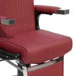 Scaun frizerie - MENOSER - New York - Rosu - imagine 6