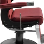 Scaun frizerie - MENOSER - New York - Rosu - imagine 7