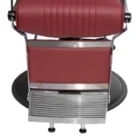 Scaun frizerie - MENOSER - New York - Rosu - imagine 5