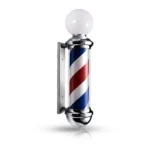 Reclama luminoasa frizerie - SHAVE FACTORY - BARBER POLE