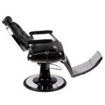 Scaun frizerie - MENOSER - Santa Fe - Negru - imagine 6