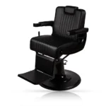 Scaun frizerie - MENOSER - Monterrey - Negru - imagine 10