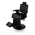 Scaun frizerie - MENOSER - Acapulco - Negru - imagine 3