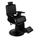 Scaun frizerie - MENOSER - Acapulco - Negru - imagine 5