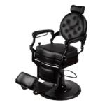 Scaun frizerie - MENOSER - Cordoba - Negru - imagine 6