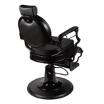 Scaun frizerie - MENOSER - Cordoba - Negru - imagine 3