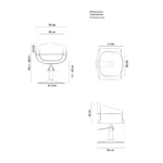 Scaun pentru coafor - MIRPLAY - BERTIE - imagine 3