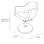 Scaun pentru coafor - MIRPLAY - MISTY - imagine 2