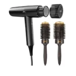 Set Uscator de par - JRL FORTE PRO - Negru - FP2020H + Perie de coafat 32 cm + Perie de coafat 53 cm - imagine 2