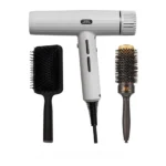 Set Uscator de par - JRL FORTE PRO - Alb - FP2020H + Perie de coafat + Perie pentru par - imagine 2