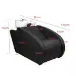 Scafa MENOSER - Frizerie / Coafor / Barber Shop - Kingston - chiuveta alba - imagine 2