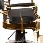 Scaun frizerie - Miami - Negru - imagine 6