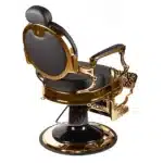 Scaun frizerie - Miami - Negru - imagine 9