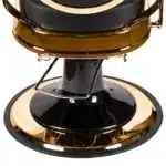 Scaun frizerie - Miami - Negru - imagine 12