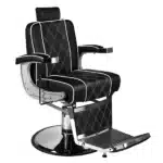 Scaun frizerie - MENOSER - Boston - Negru - imagine 6