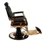 Scaun frizerie - MENOSER - Juarez - Negru - imagine 5
