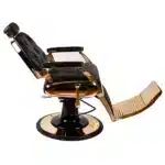 Scaun frizerie - MENOSER - Juarez - Negru - imagine 6