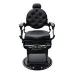 Scaun frizerie - MENOSER - Richmond - Negru - imagine 8