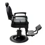 Scaun frizerie - MENOSER - Richmond - Negru - imagine 7