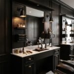 Mobilier Frizerie / Barber Shop - MENOSER - ALICANTE MSR-P007 fara chiuveta - imagine 2