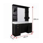 Mobilier Frizerie / Barber Shop - MENOSER - ALICANTE MSR-P007 fara chiuveta - imagine 3