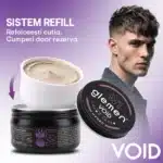 Ceara mata pentru par - Premium - GLEMEN - Void - 100 ml - imagine 2