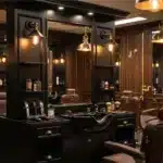 Mobilier Frizerie / Barber Shop - MENOSER - VALENCIA MSR-P004 cu chiuveta - imagine 2