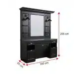 Mobilier Frizerie / Barber Shop - MENOSER - VALENCIA MSR-P005 fara chiuveta - imagine 2
