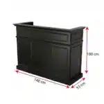 Receptie pentru Frizerie / Barber Shop - MENOSER - Palermo - MSR-P 001 - black - imagine 4